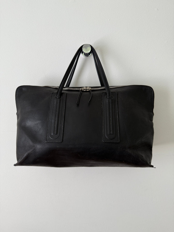 Leather Weekender Bag