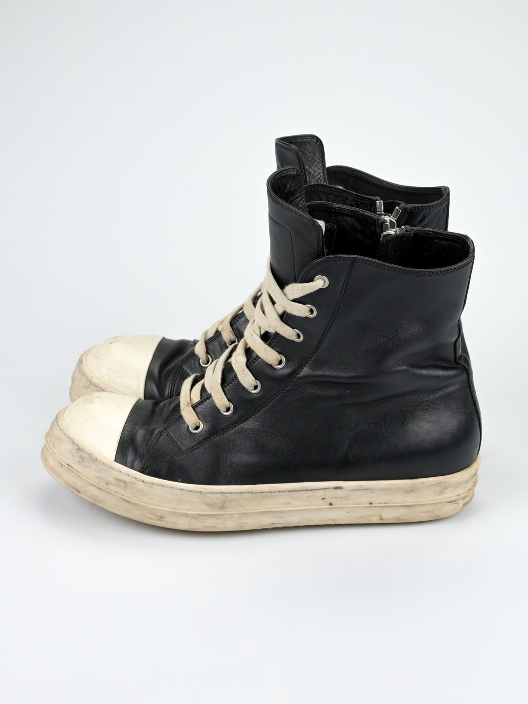 Mainline Leather High Top Ramones