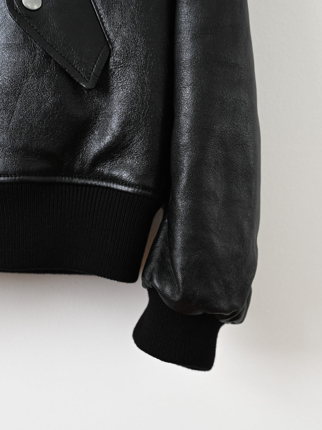 Nappa Leather Bomber Jacket