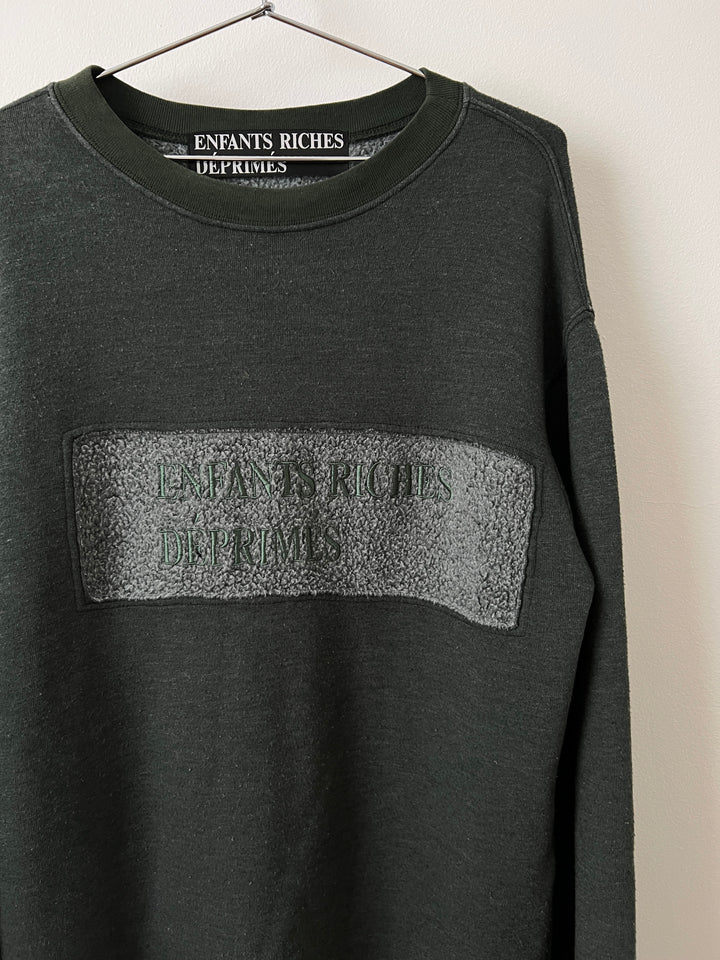 Green Nouveau Logo Sweatshirt