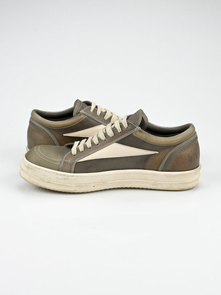 Vintage Transparent Low Sneakers