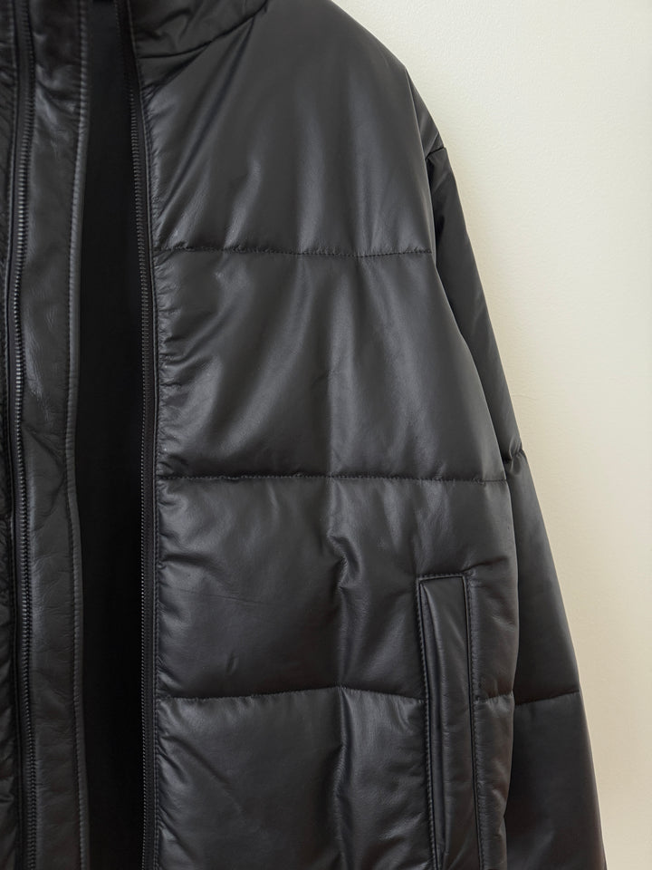 Leather Pico Puffer