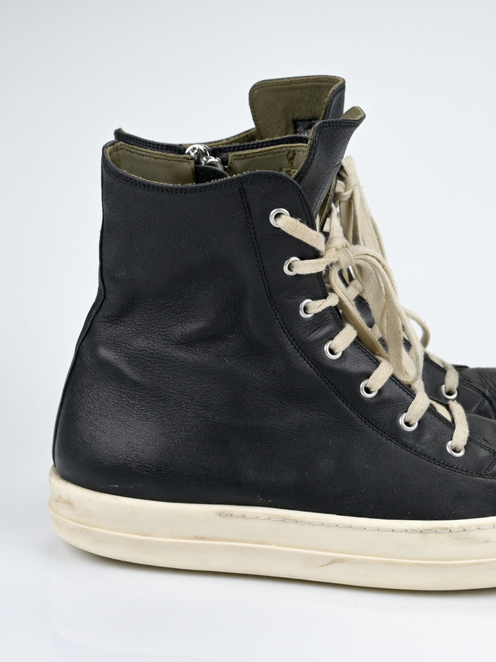 Mainline Leather High Top Ramones