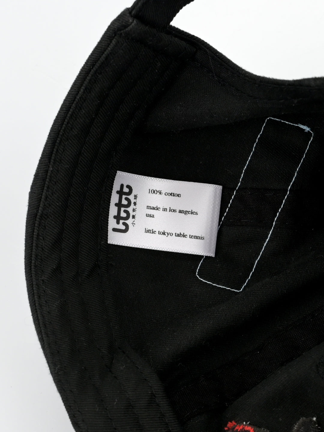 Little Tokyo Table Tennis Club Cap Black