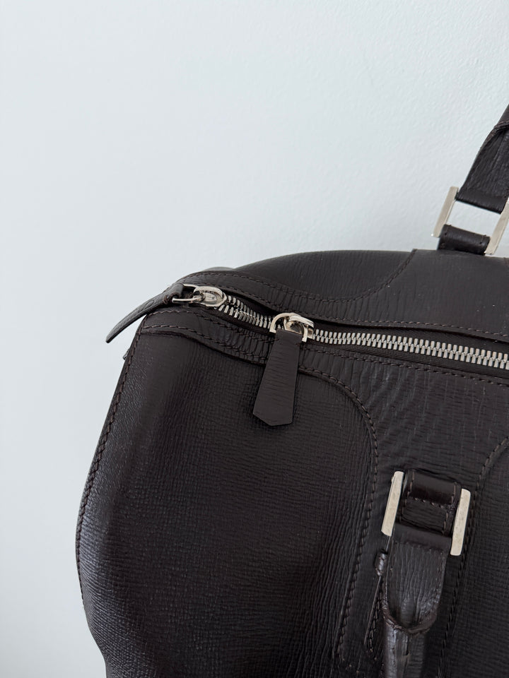 2000s Vintage Weekender Duffle Bag