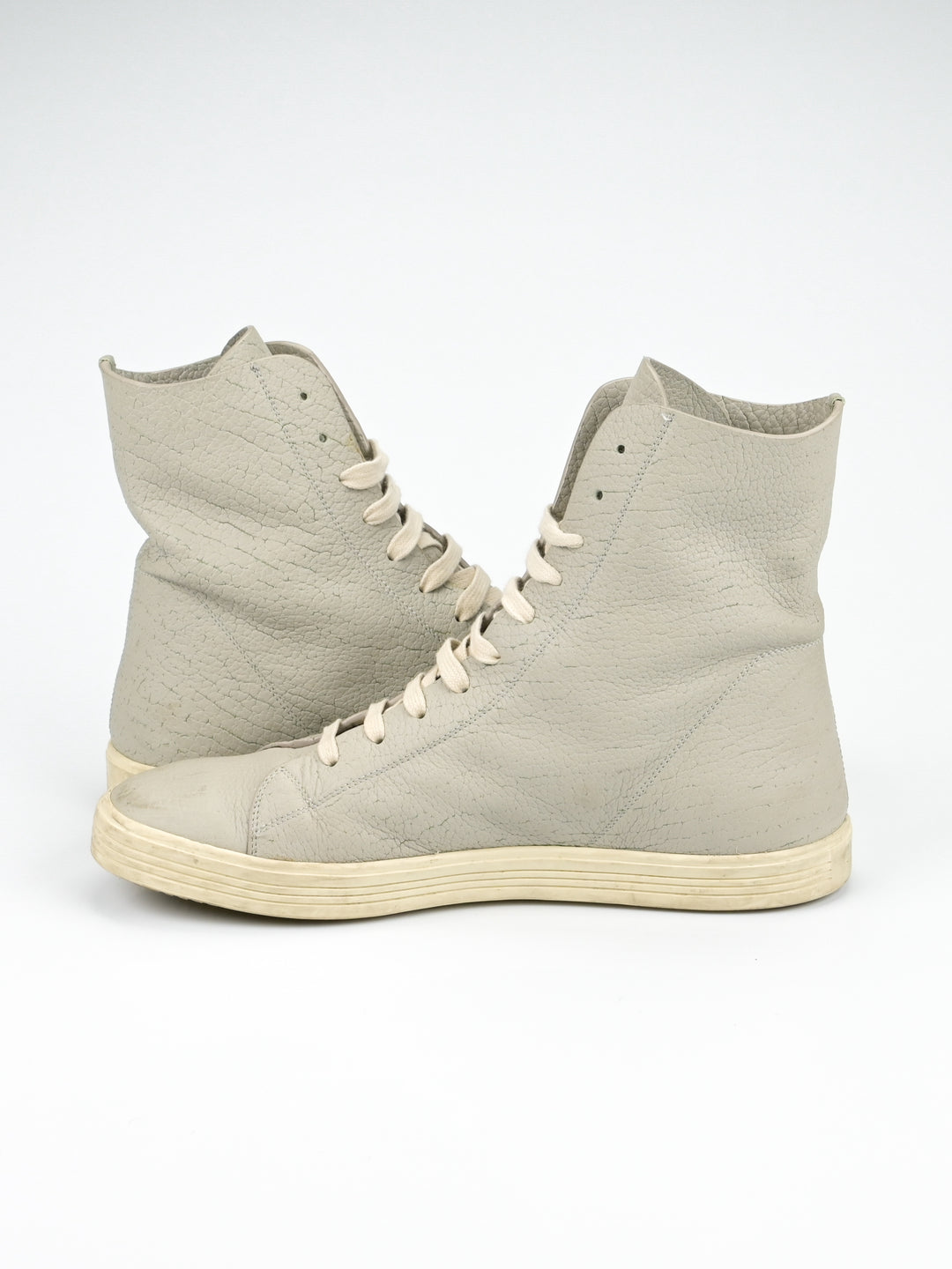 Mastadon High Top Leather Sneakers