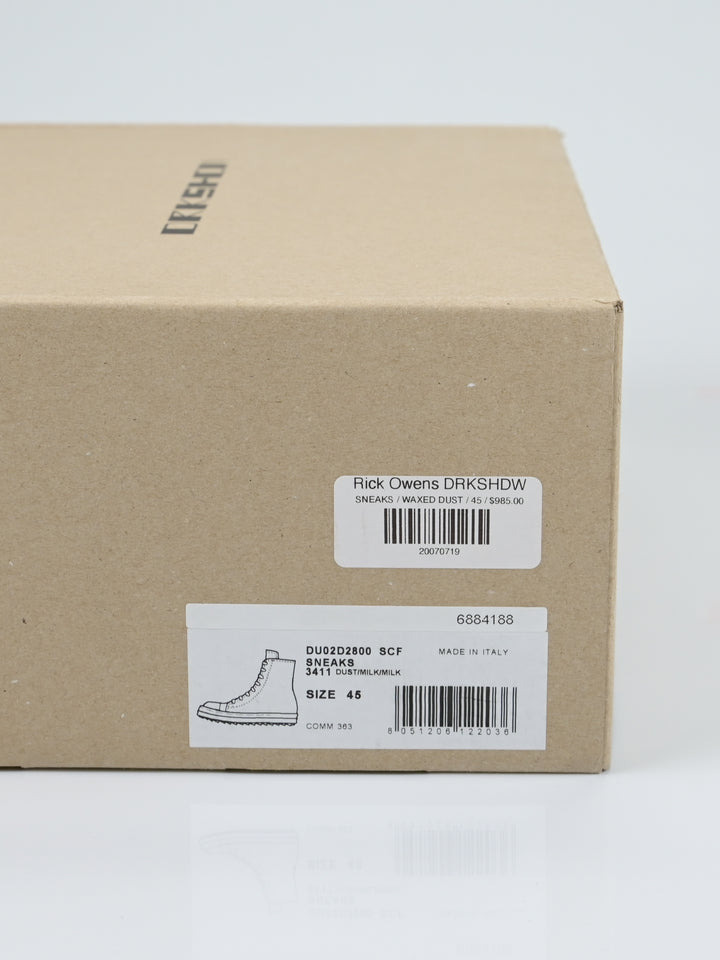 Waxed Dust High Top Ramones