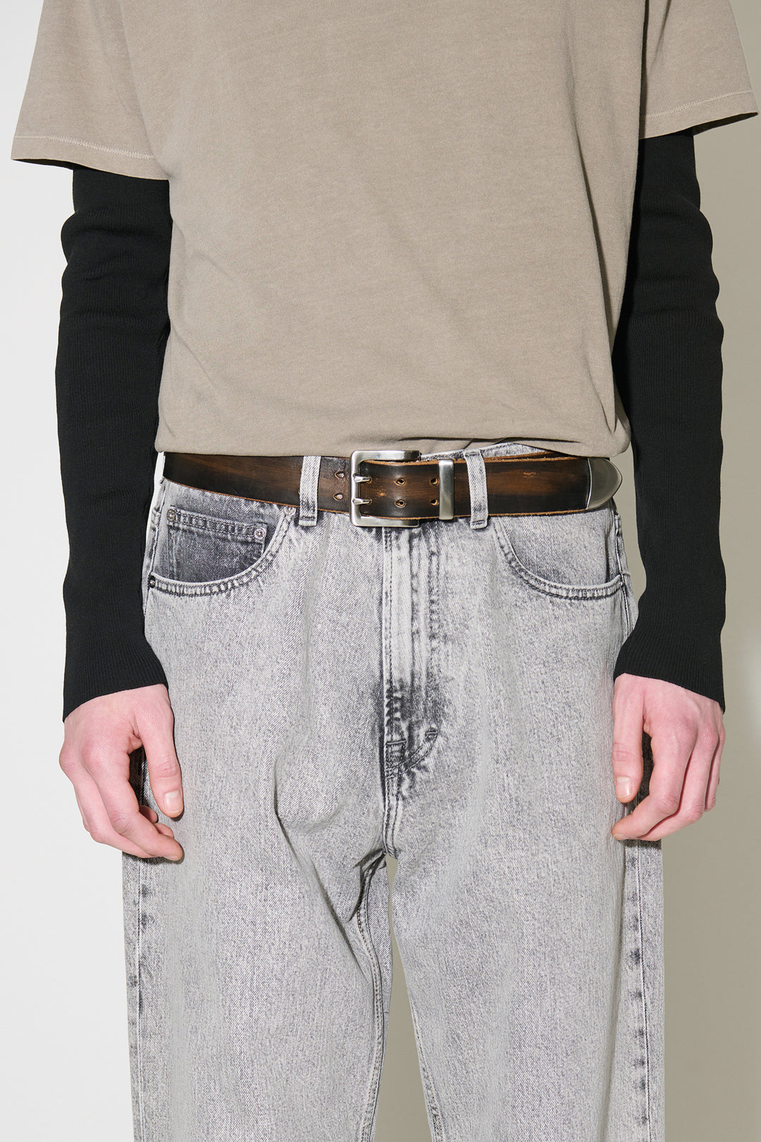 4 CM Double Tongue Belt