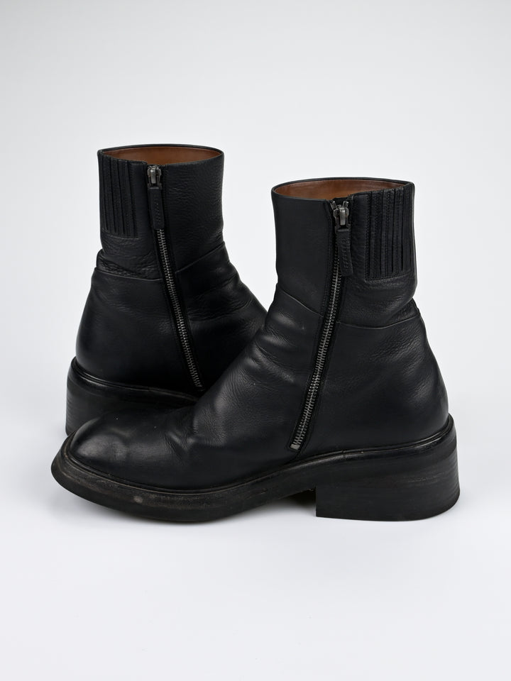 Facciata Square Toe Boots