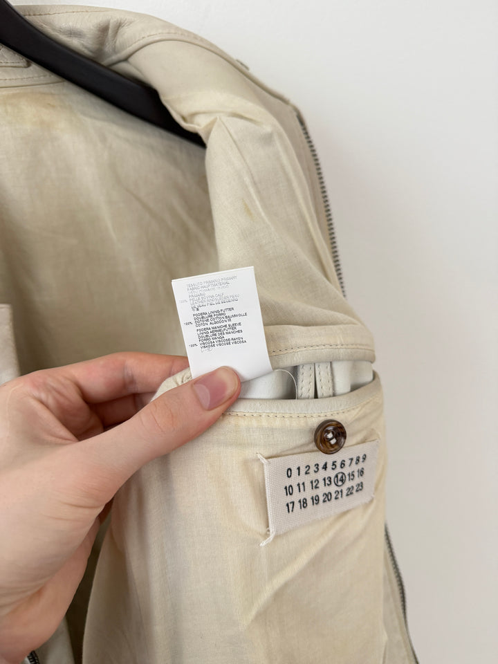 2013 5 Zip Leather Moto Jacket