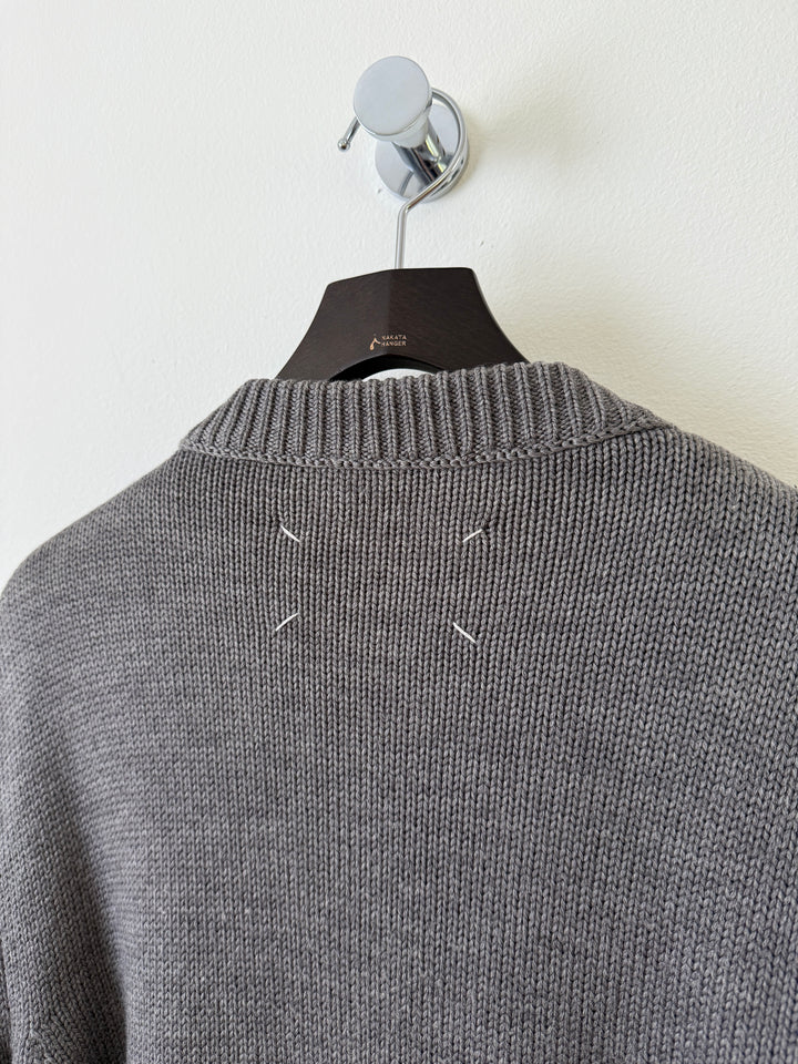 5 Zip Wool Knit Sweater