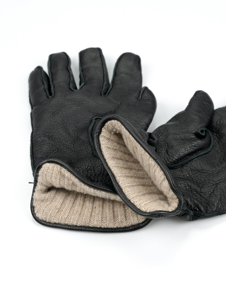 Leather Cashmere Lined Gloves