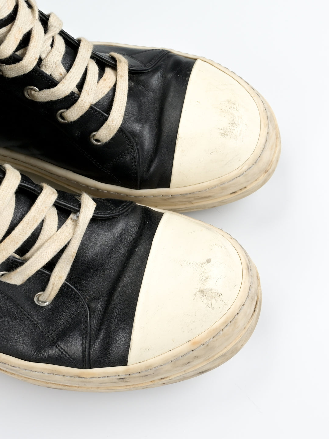 Mainline Leather High Top Ramones