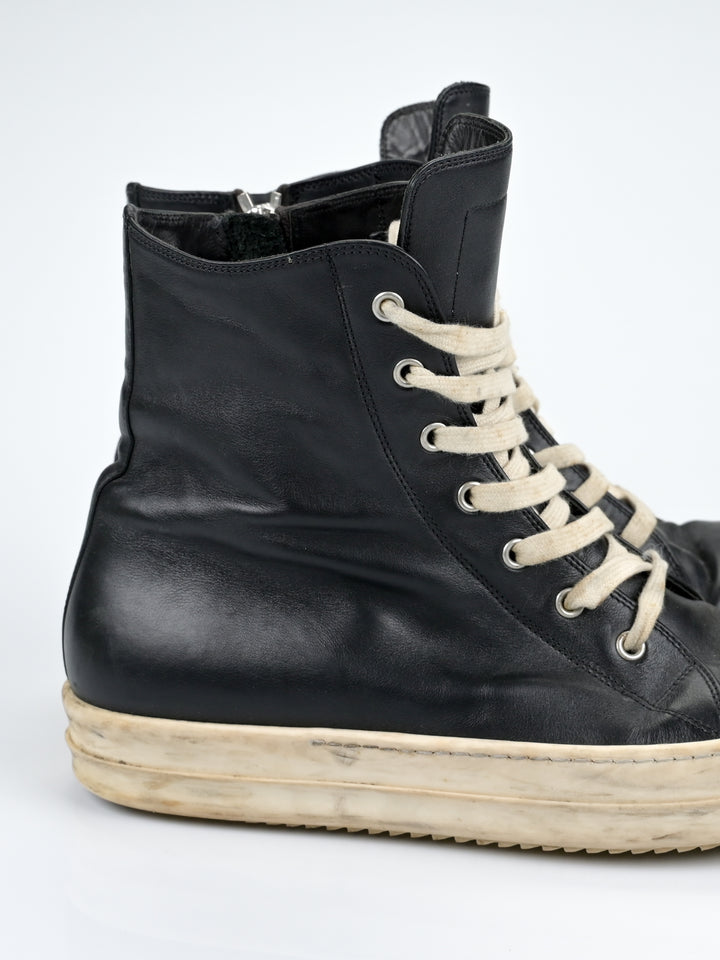 Mainline Leather High Top Ramones