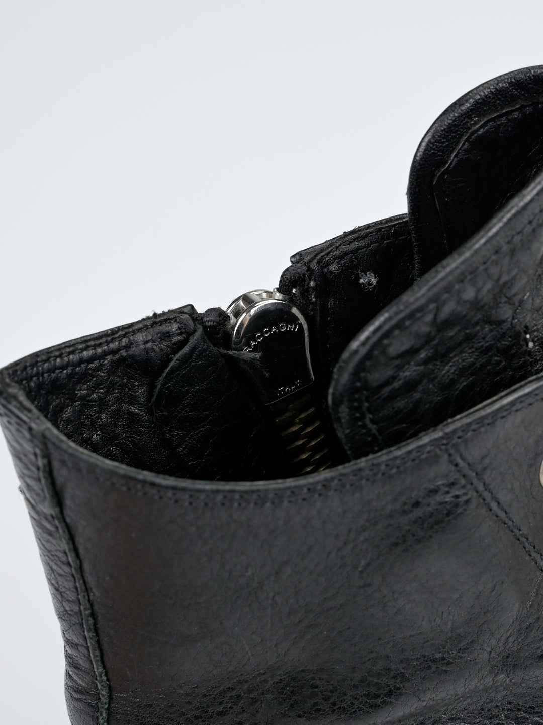 Mainline Leather High Top Ramones