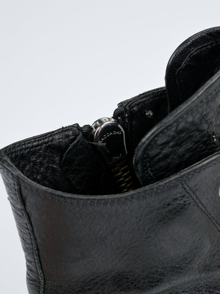 Mainline Leather High Top Ramones