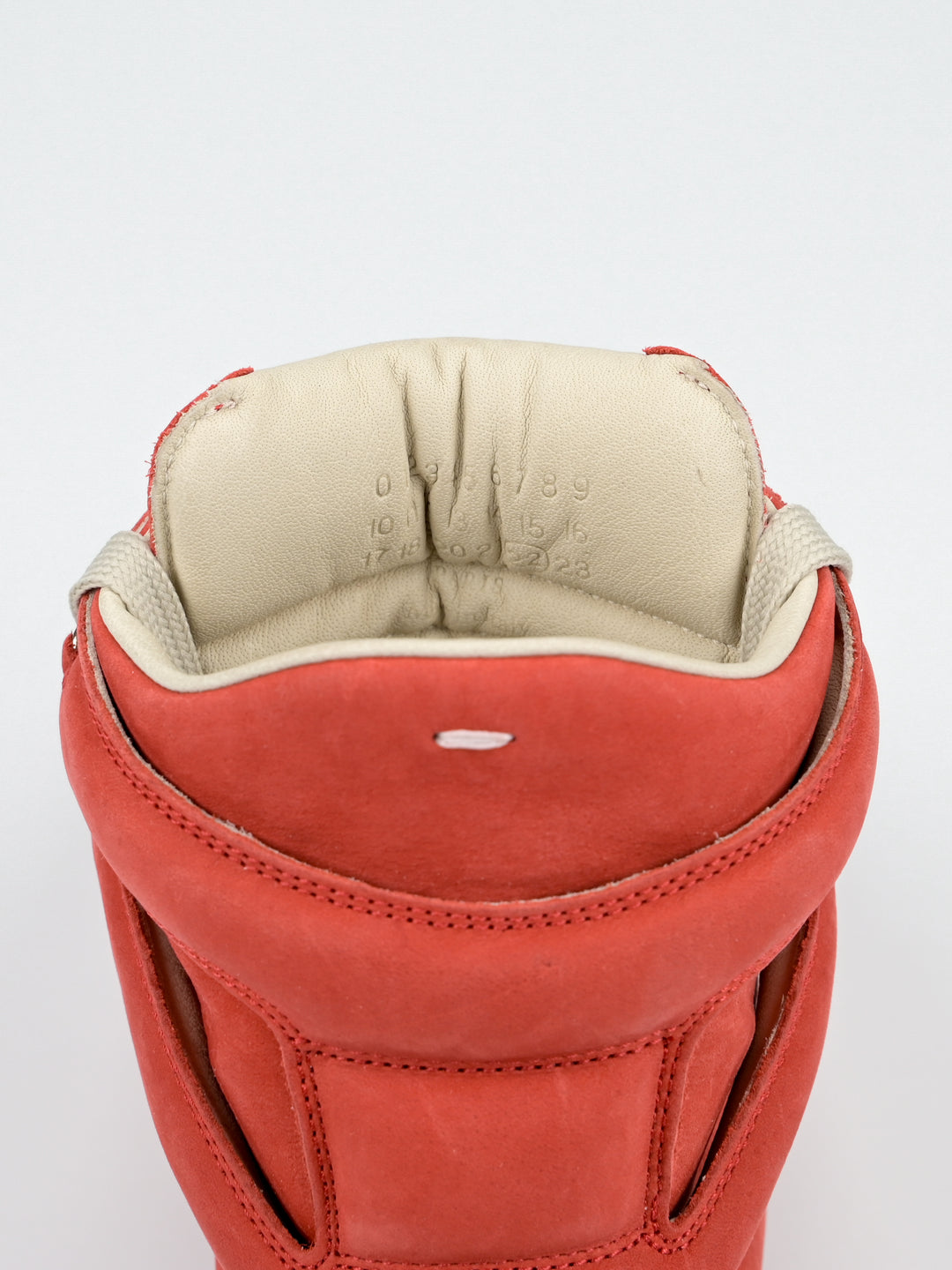 High Top Suede Chain Sneakers