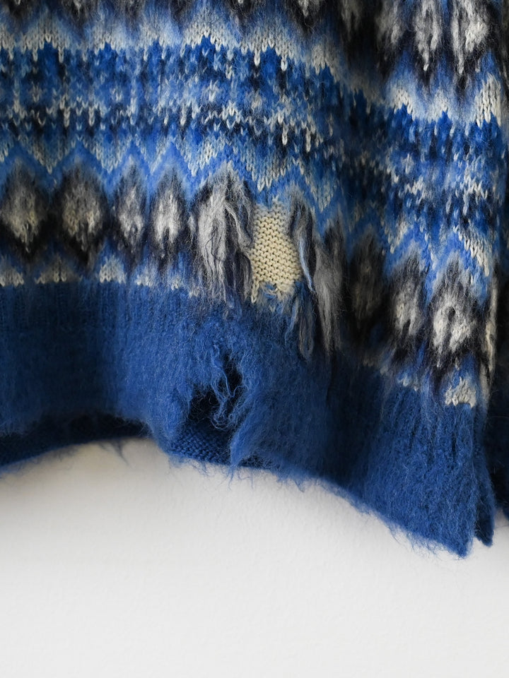 Intarsia Fair Aisle Wool Sweater