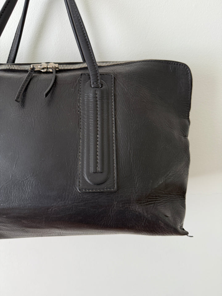 Leather Weekender Bag