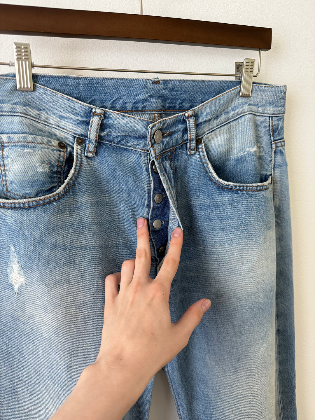 2021M Light Blue Vintage Jeans