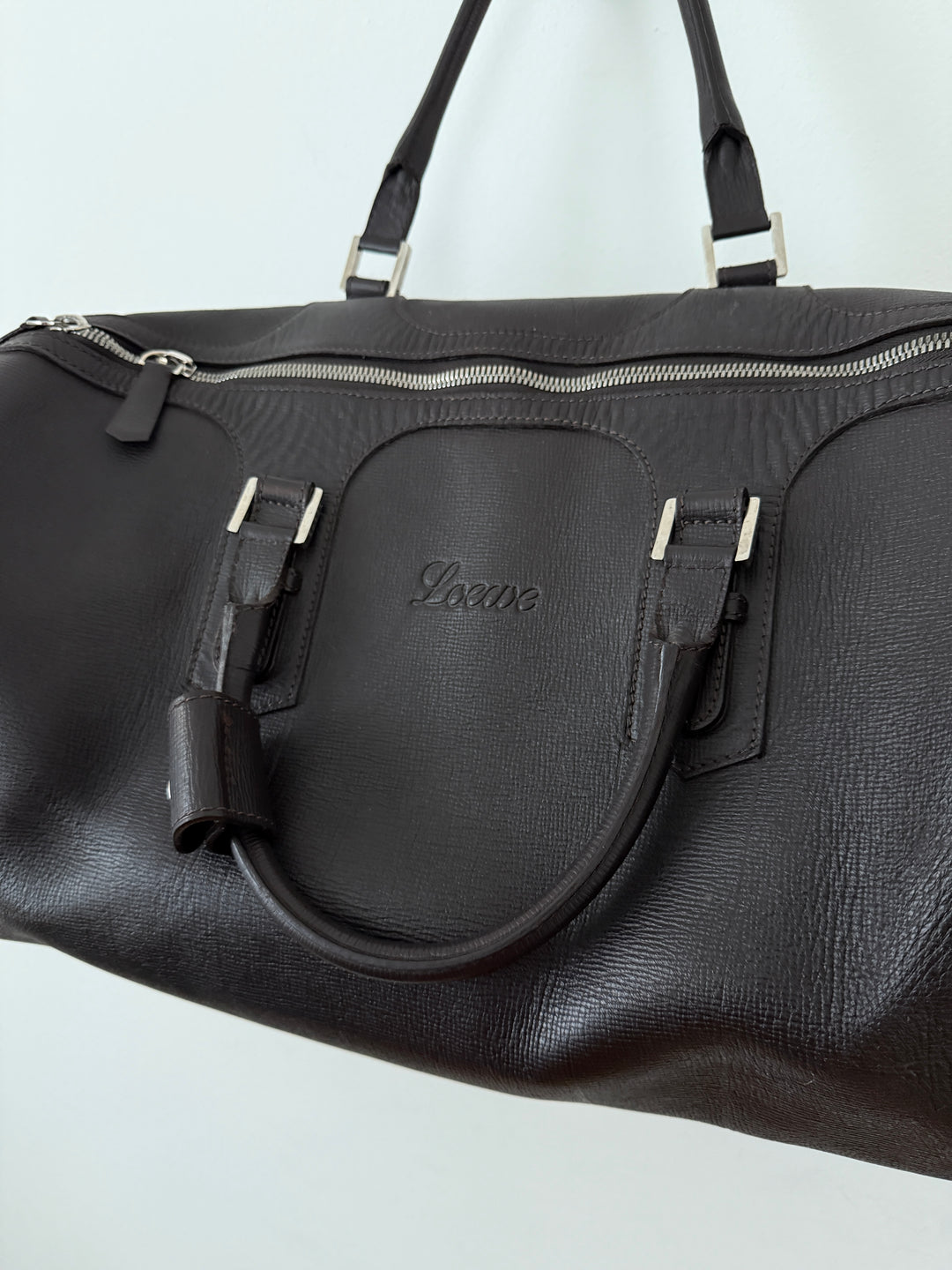 2000s Vintage Weekender Duffle Bag