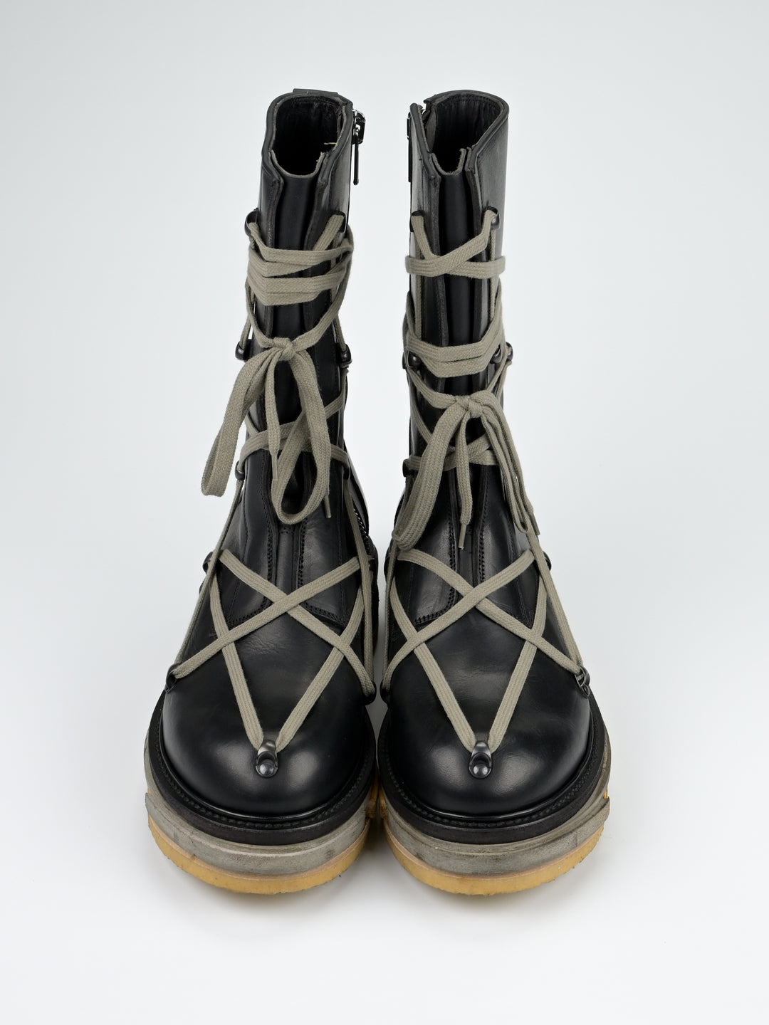 F/W 2017 'Glitter' Hexagram Creeper Boots Lego Sole