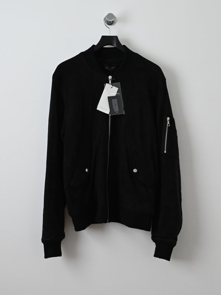 Leather & Suede Bogota Bomber Jacket