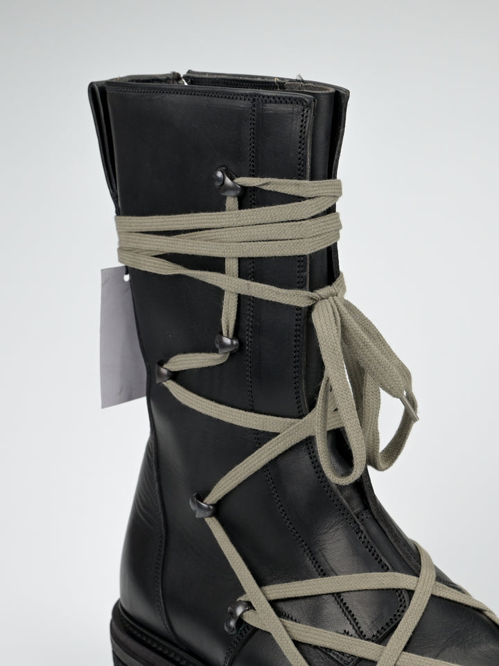 F/W 2017 'Glitter' Hexagram Creeper Boots Lego Sole