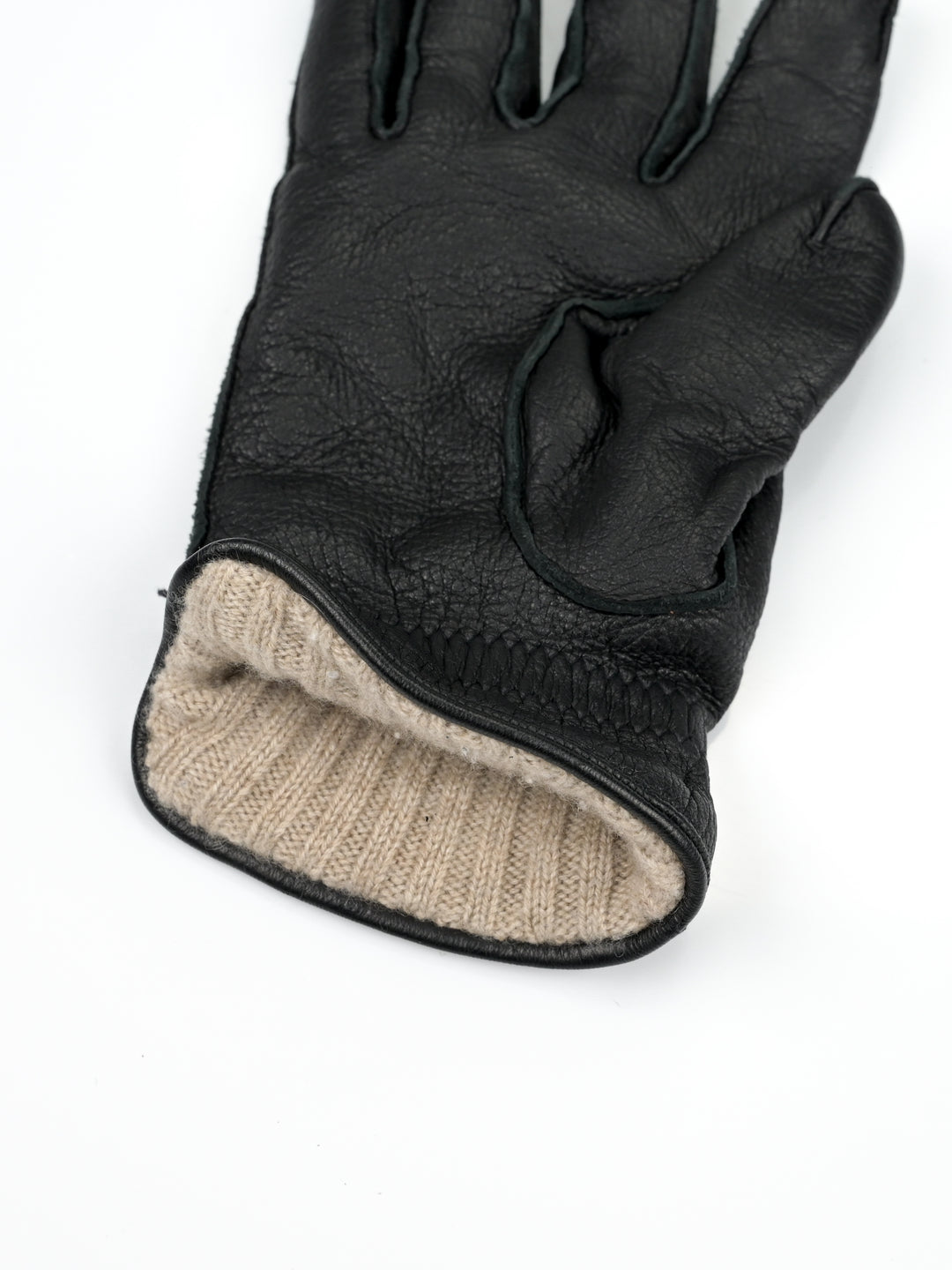 Leather Cashmere Lined Gloves