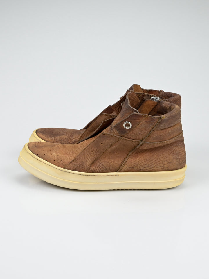 Grained Leather Island Dunks