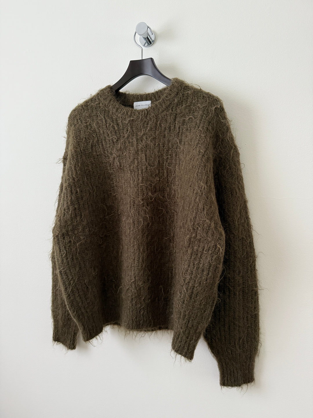 Wool Mohair Crew Sweater