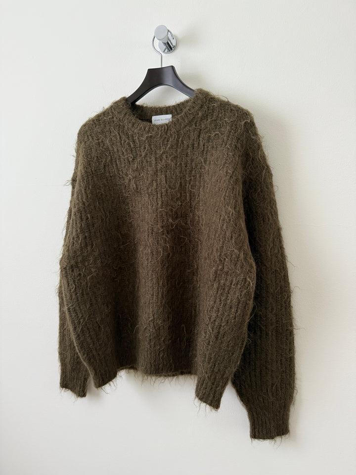 Wool Mohair Crew Sweater