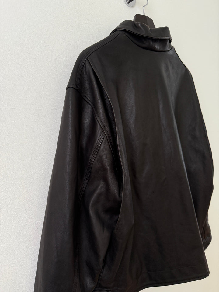 "Records" Leather Jacket