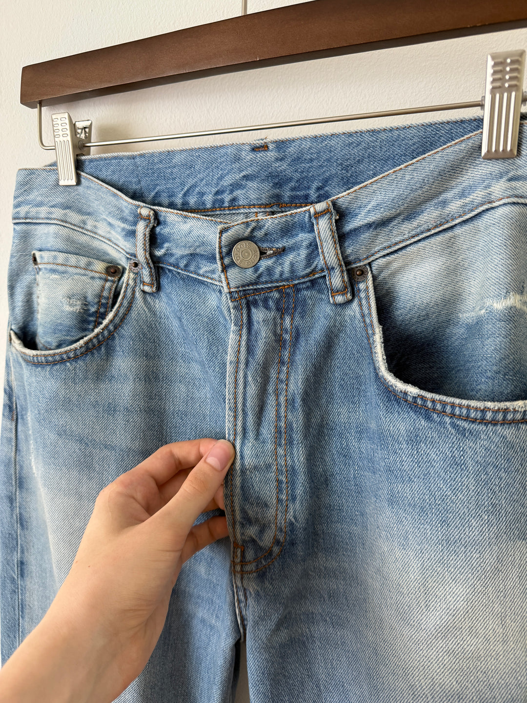 2021M Light Blue Vintage Jeans