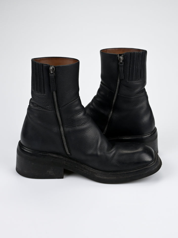 Facciata Square Toe Boots