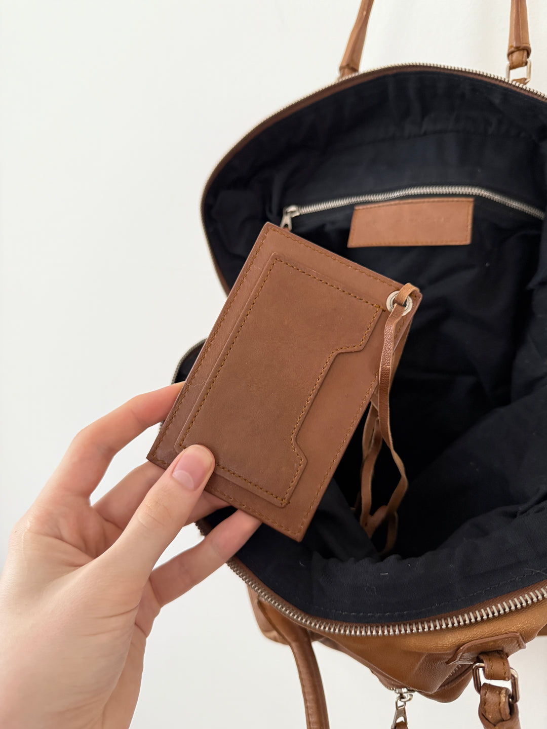 Vintage Multi-Pocket Tote