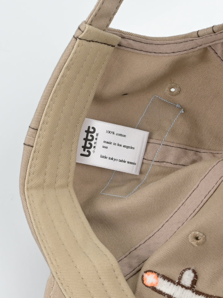 Little Tokyo Table Tennis Club Cap Khaki
