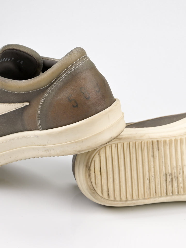 Vintage Transparent Low Sneakers