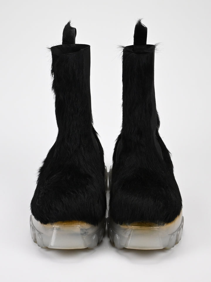 Pony Hair Beatle Bozo Tractor Boots