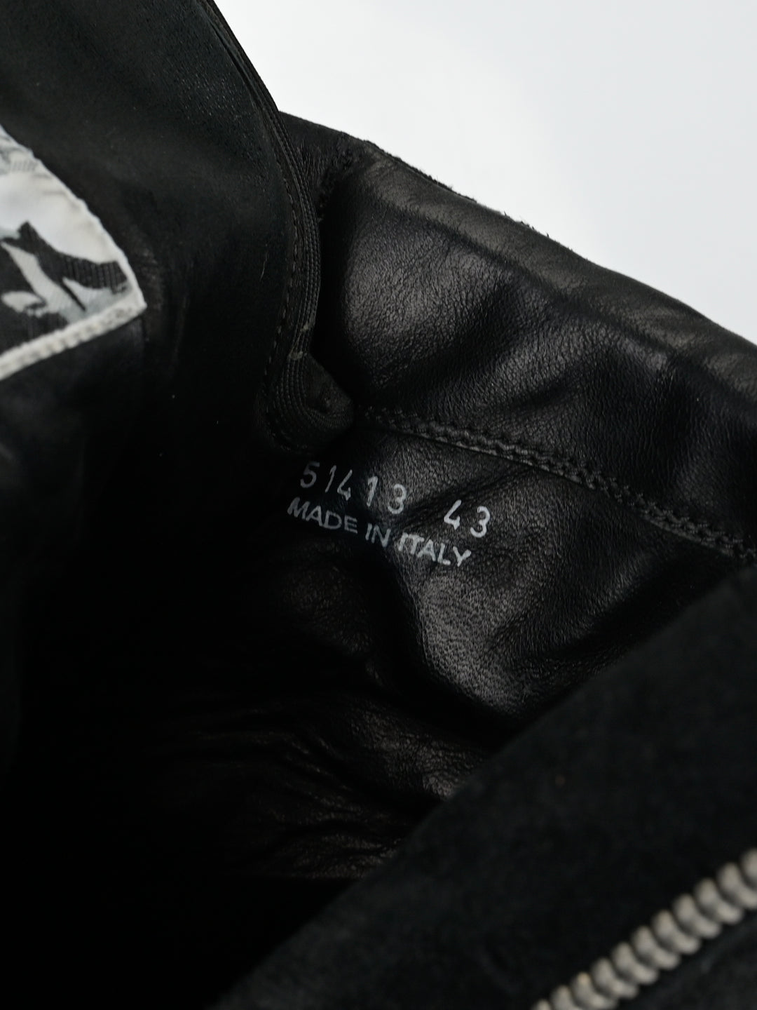 Blistered Suede Black Geobaskets