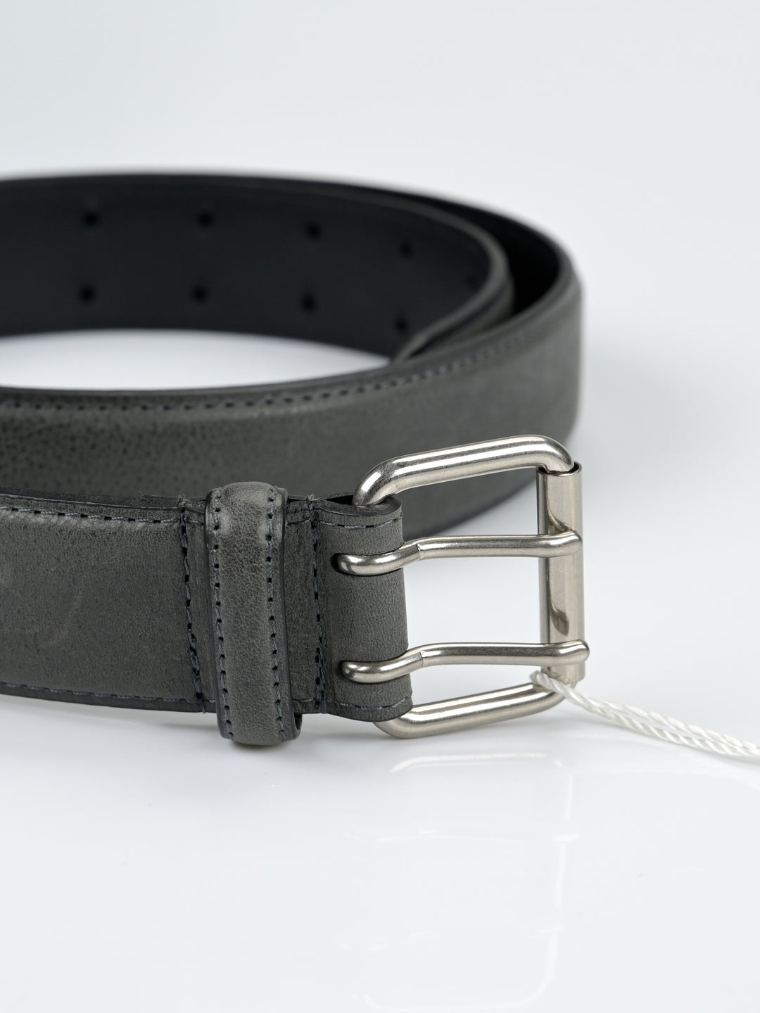 Rell Two Prong Belt Waxed Calfskin