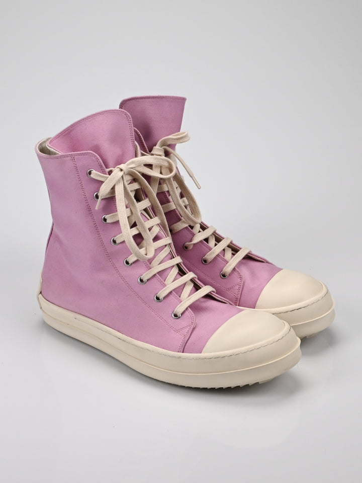 Pink Canvas Ramones