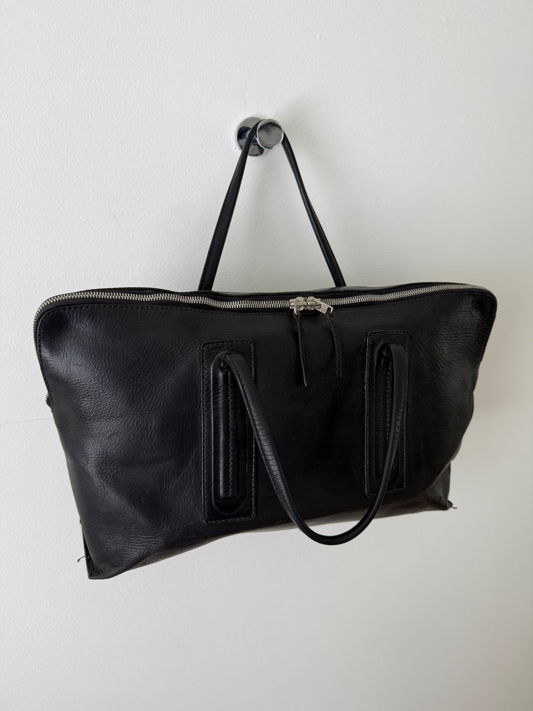 Leather Weekender Bag