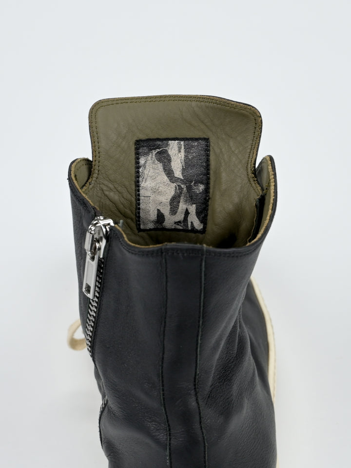 Mainline Leather High Top Ramones