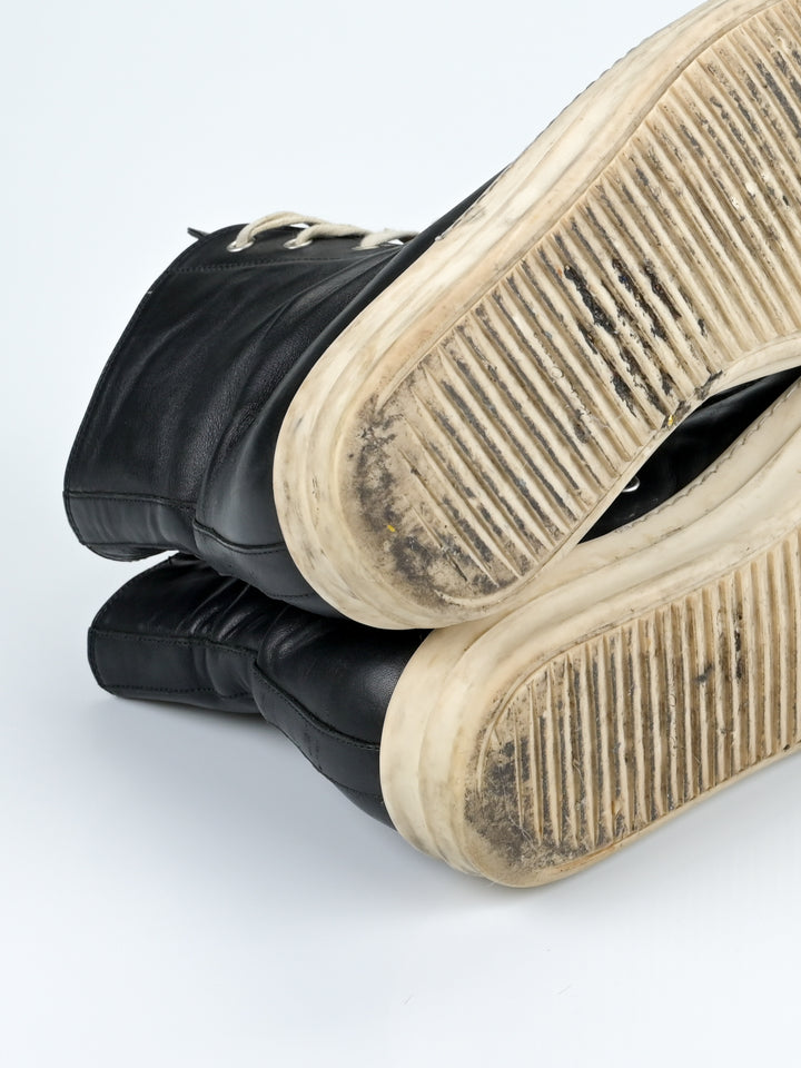 Mainline Leather High Top Ramones