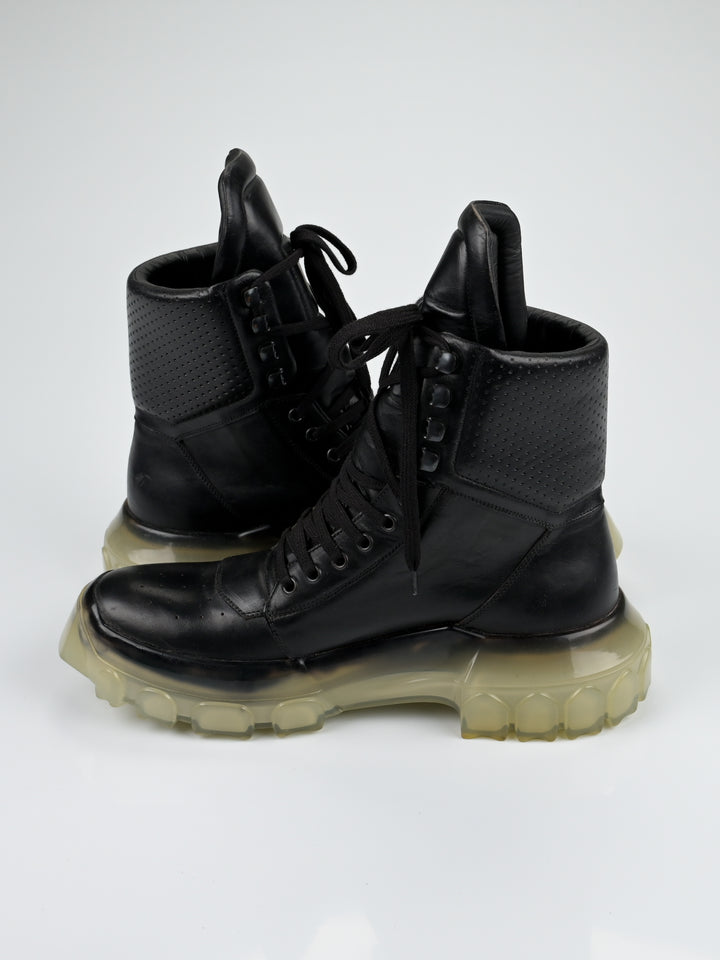 Tractor Boots Clear Sole