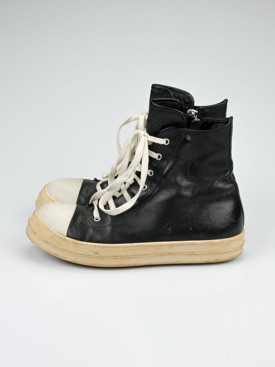 Mainline Leather High Top Ramones