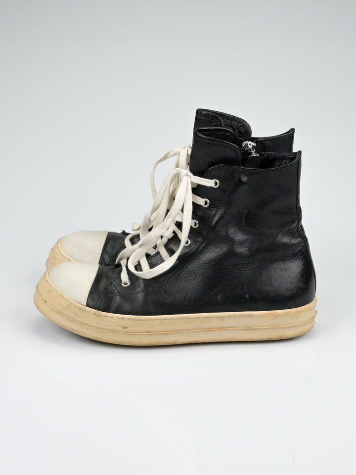 Mainline Leather High Top Ramones