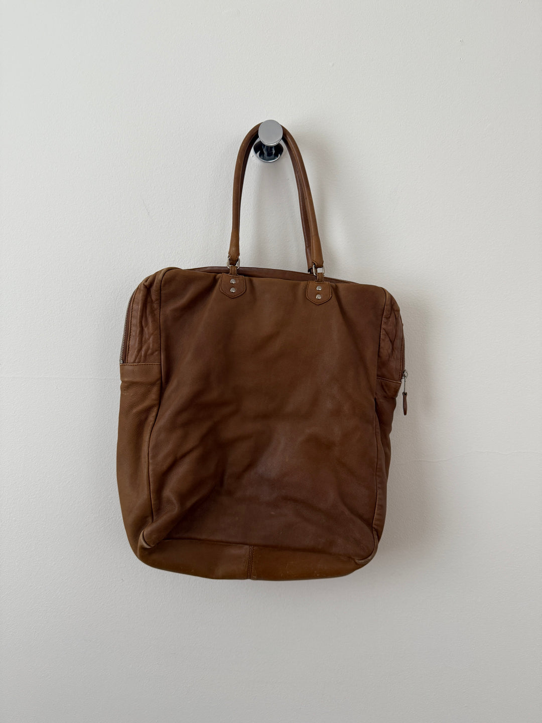 Vintage Multi-Pocket Tote