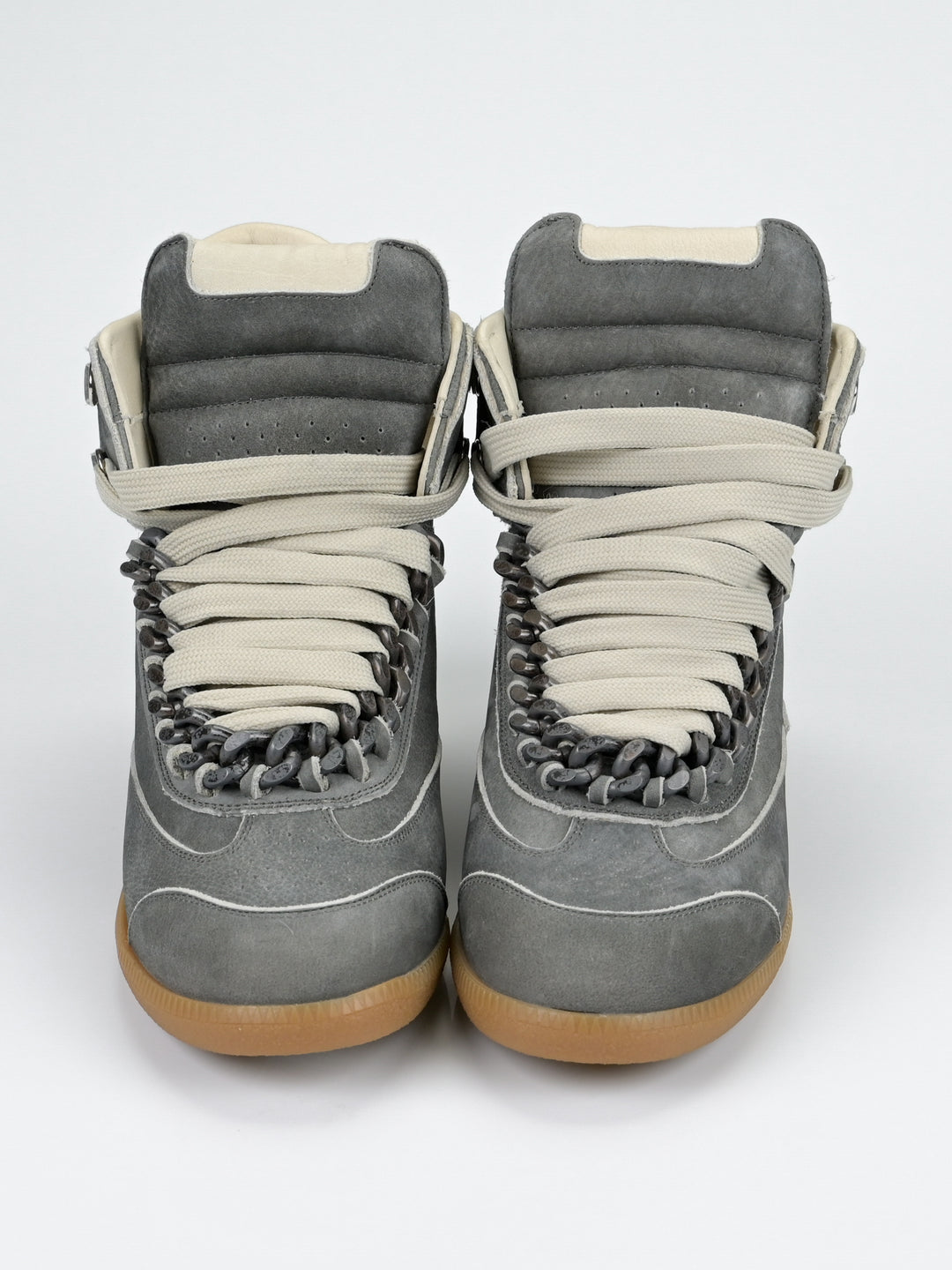 High Top Chain Sneakers